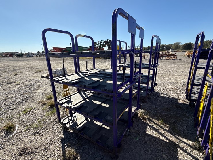 #28424-•-lot-of-(2)-industrial-warehouse-carts-image-3