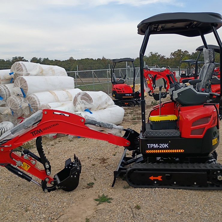 #L57-010 • 2025 TPM-20K Mini Excavator (diesel)