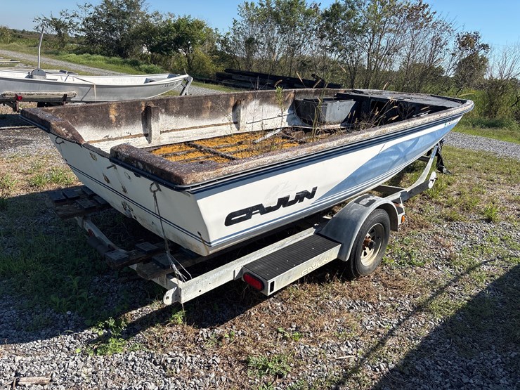 #143-•-cajun-bass-boat-hull-&-trailer-image-2