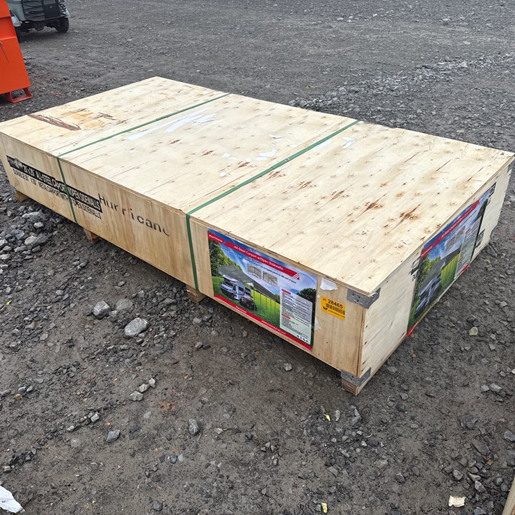 #28465 • Unused Hurricane MSC2020F 20'x20' All Steel Carport w/Open Side Walls