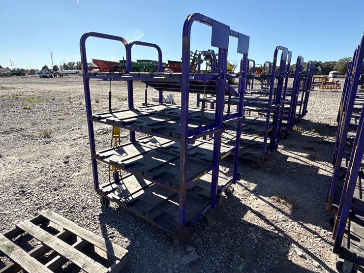 #28423-•-lot-of-(2)-industrial-warehouse-carts-image-3