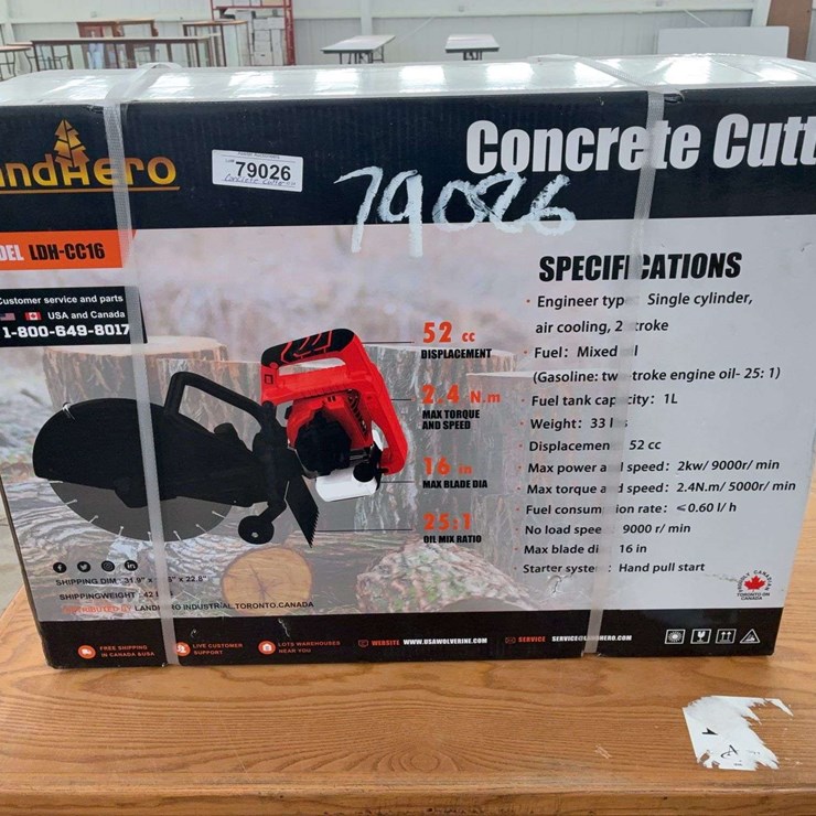 Land Honor Concrete Cutter