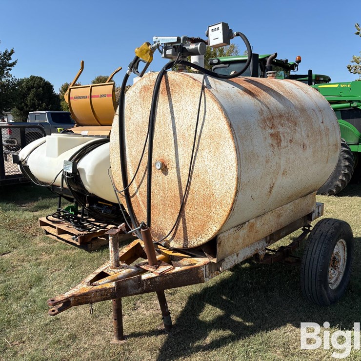 HOMEMADE FUEL TRAILER