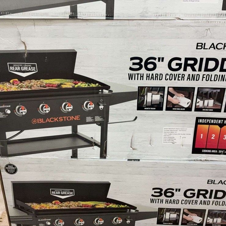 36" Black Stone Griddle