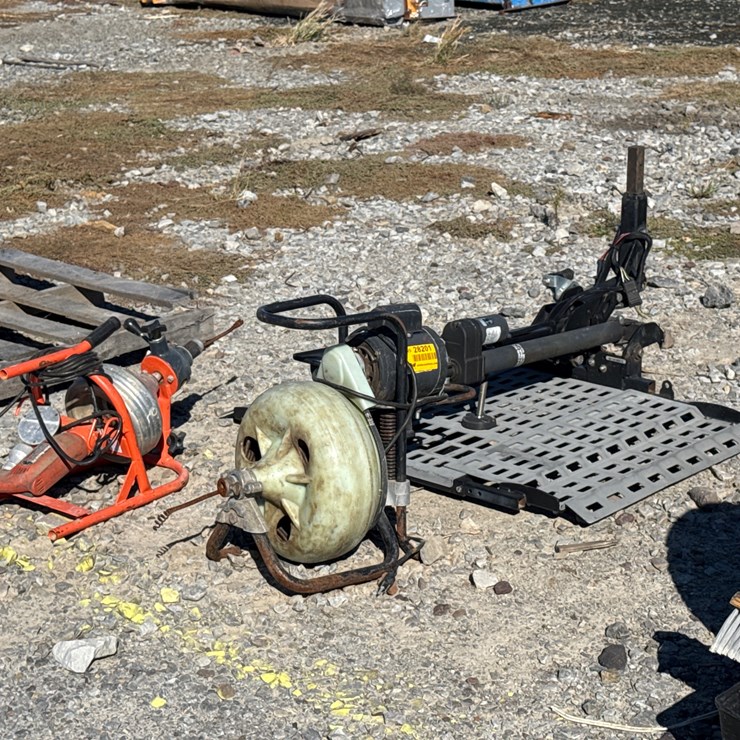 #28201 • Lot of (2) Roto Rooters & Wheel Chair Lift