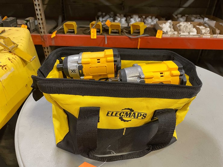 #8544-•-dewalt-compatible-20-volt-cordless-1/2"-impact-and-1/4"-impact-driver-in-carrying-bag-(pr13)-image-16