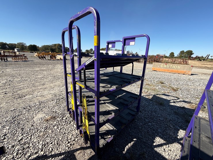 #28427-•-lot-of-(2)-industrial-warehouse-carts-image-4