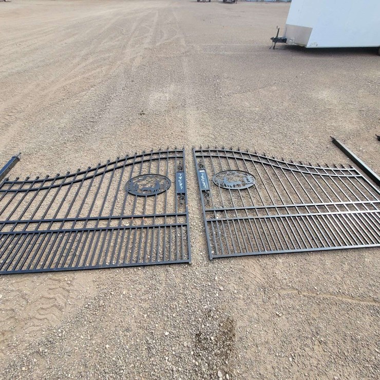 Deer Seen Design Entrance Gate