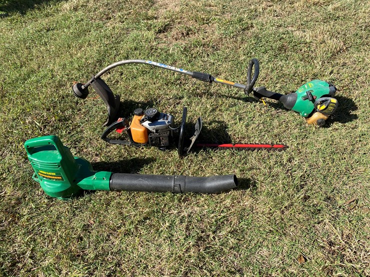 #97-•-#211-•-weedeater-corded-electric-leaf-blower;-craftsman-gas-hedge-trimmer;-weedeater-edger-image-1