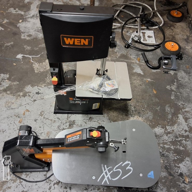 WEN BAND SAW/ WEN SCROLL SAW 120V 60HZ