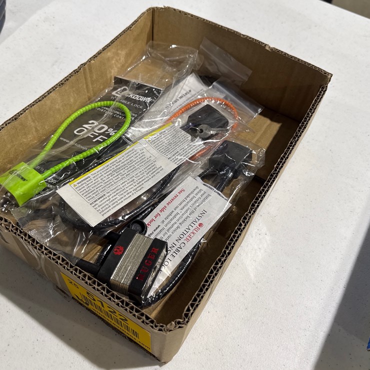 #5122 • Lot of (6) Unused Gun Locks INV# 5122