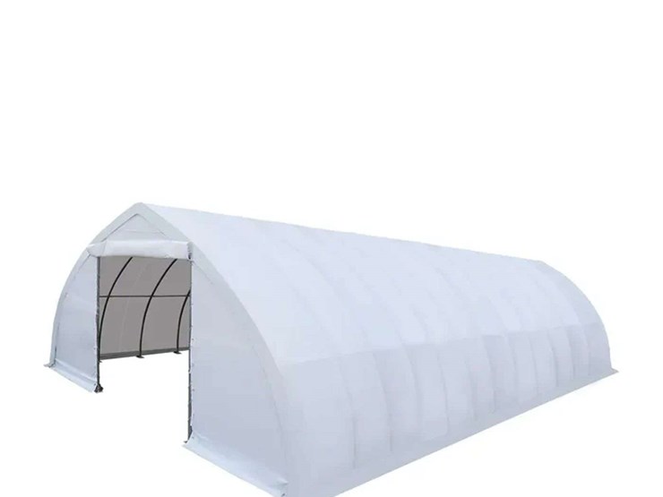 tmg-tmg-st3060e-30’x60’-pe-fabric-peak-ceiling-storage-shelter-image-1