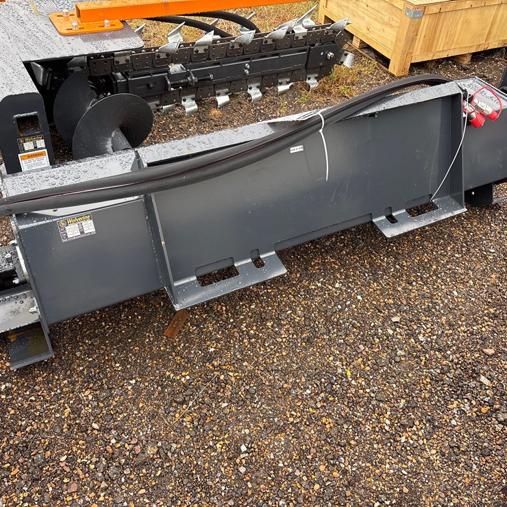 #27A • 72” Wolverine Skid Steer Tiller