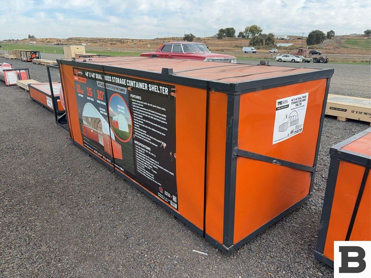 tmg-tmg-dt4041cf-40’x40’-dual-truss-storage-container-shelter-image-3