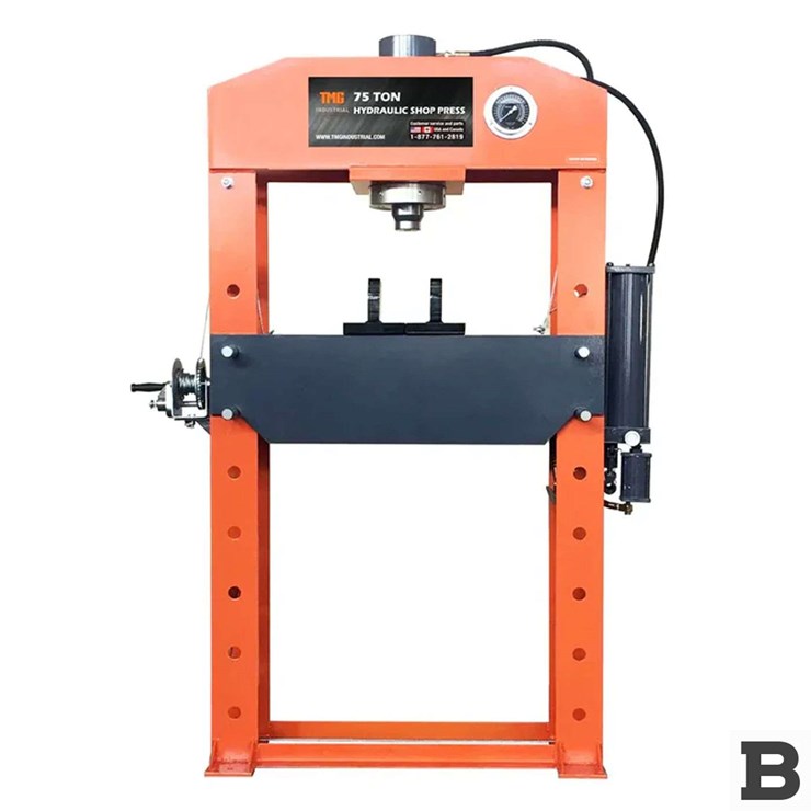 TMG TMG-SP75 75Ton Hydraulic Shop Press