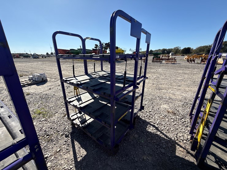 #28428-•-lot-of-(2)-industrial-warehouse-carts-image-4