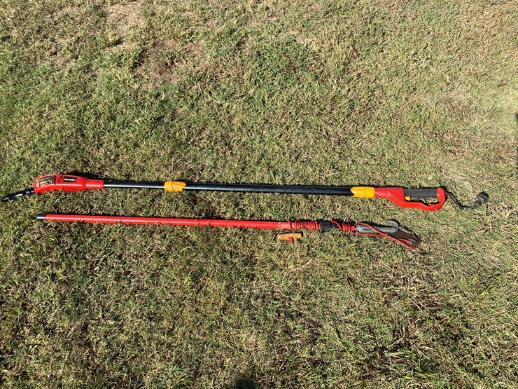 #95-•-#209-•-homelite-corded-electric-pole-chain-saw;-manual-pole-tree-pruner-image-1
