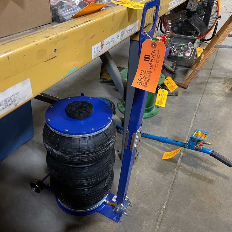 #8532 • Pneumatic 11,000 lb Lift Capacity Air Jack (PR12)