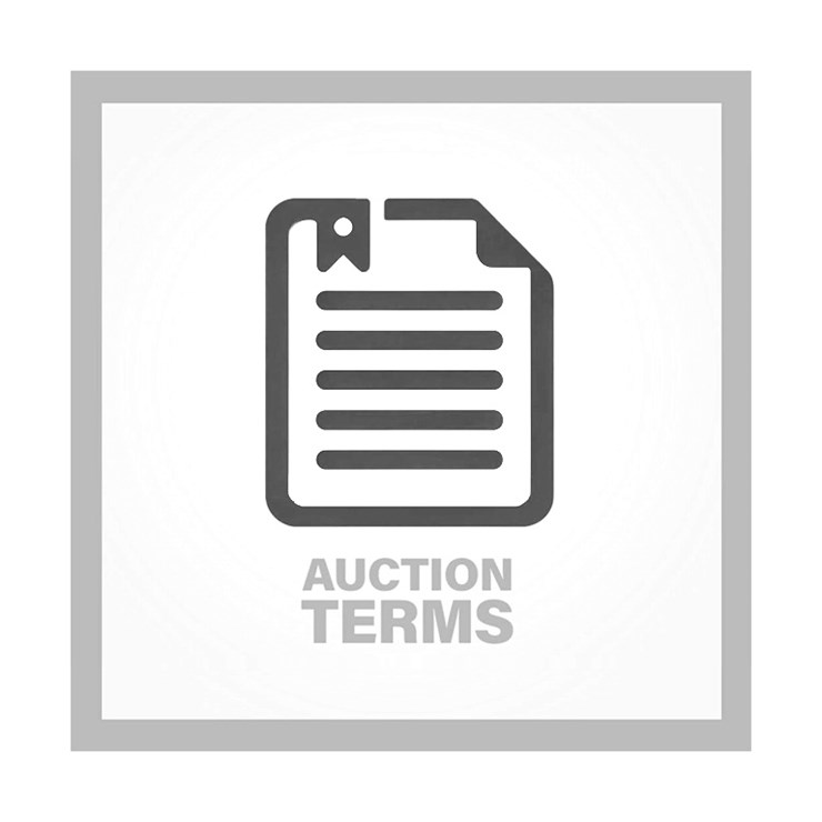 #1 • AUCTION TERMS & CONDITIONS