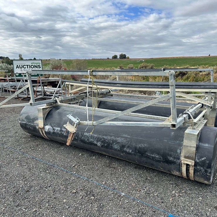 6,000Lb Poly Lift Boat Lift For Pontoon With Blower Unit