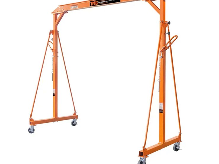 tmg-tmg-agc11-2200lb-adjustable-height-all-steel-gantry-crane-image-1