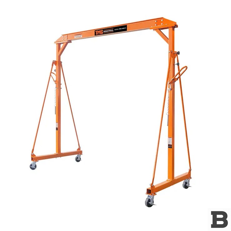 TMG TMG-AGC11 2200LB Adjustable Height All Steel Gantry Crane