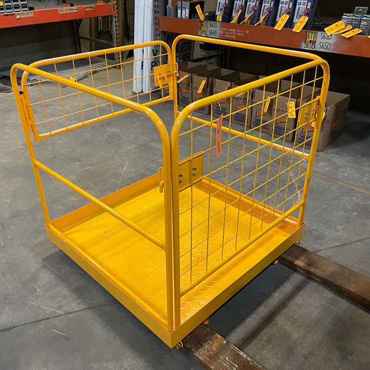 #8533 • Forklift Platform Basket with Fork Pockets (PR3)