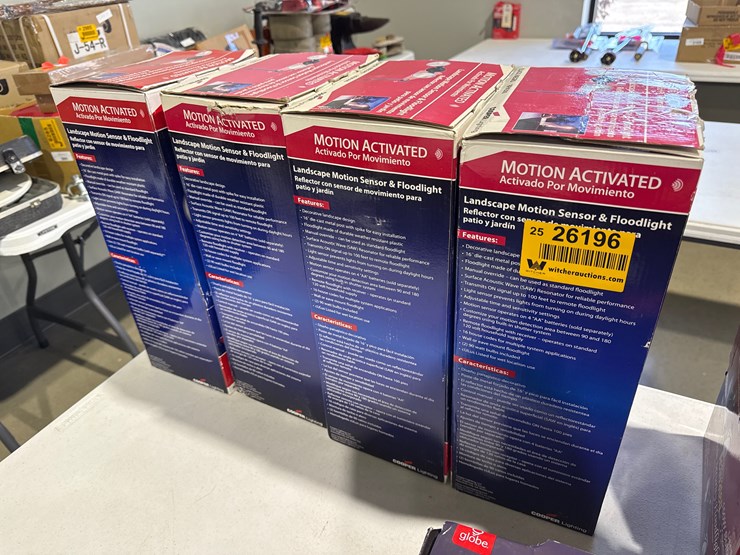 #26196-•-lot-of-(4)-motion-activated-security-flood-lights-image-1