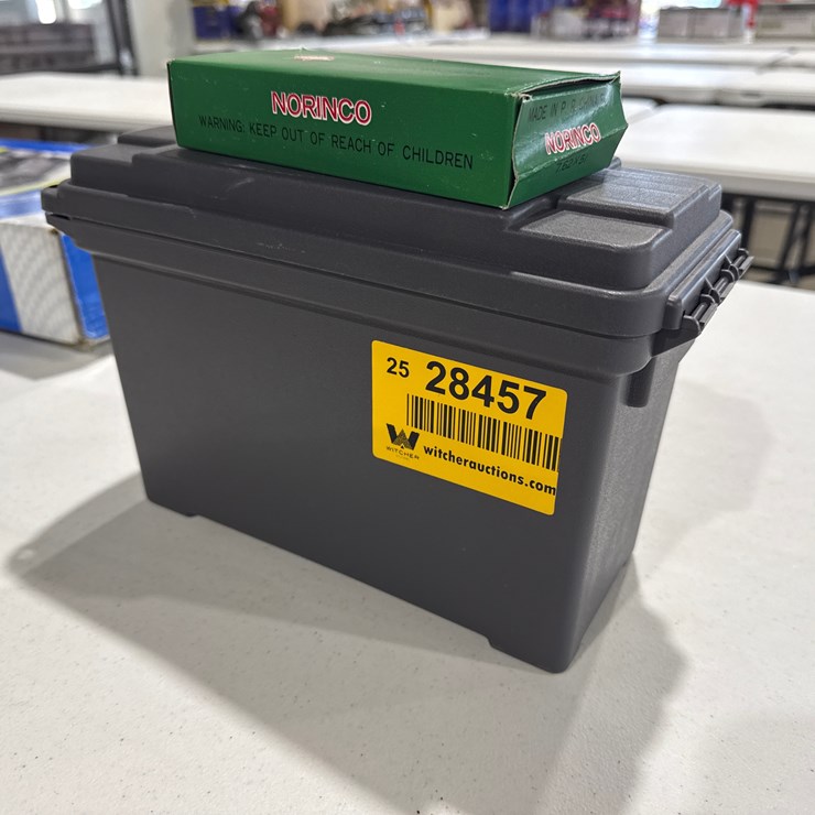 #28457 • Lot of Norinco 7.62x51 Rifle Cartridges w/Case