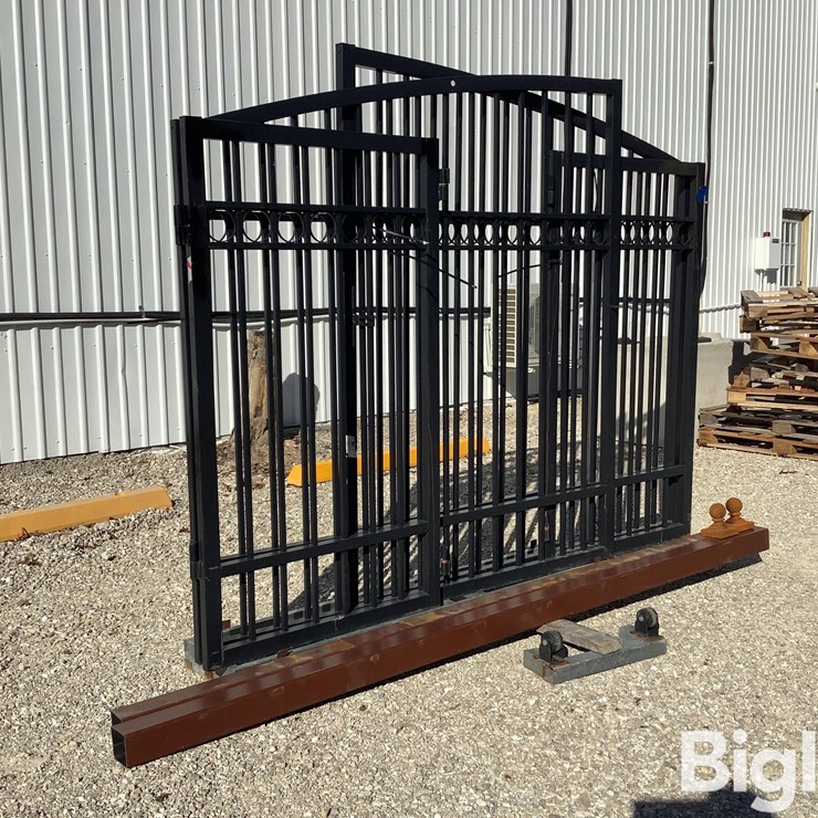 Bi-Fold Steel Gates
