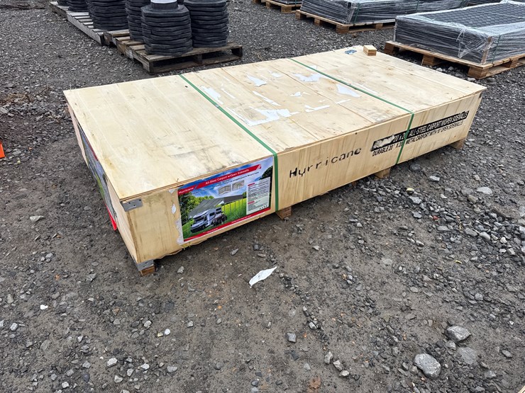 #28464-•-unused-hurricane-msc2020f-20'x20'-all-steel-carport-w/open-side-walls-image-2