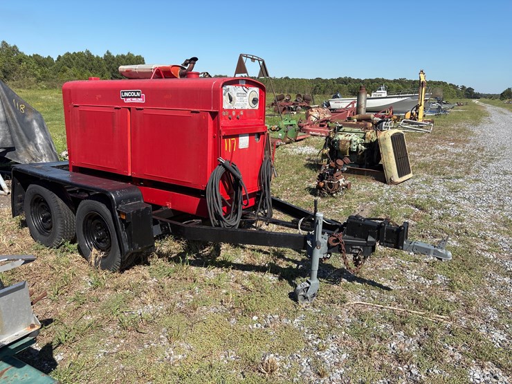 #117-•-lincoln-sae-400-arc-welder-trailer-mounted-image-1
