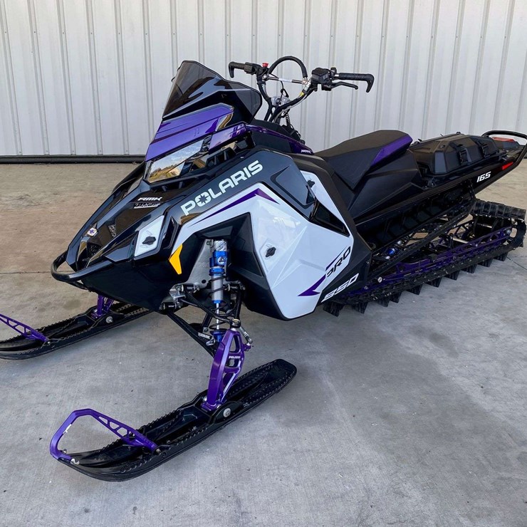 2022 Polaris Matrix Pro RMK 850 165" Snowmobile