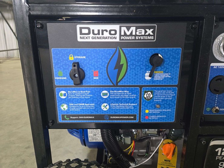 new/unused-duro-max-dual-fuel-xp12000hx-portable-generator-image-6