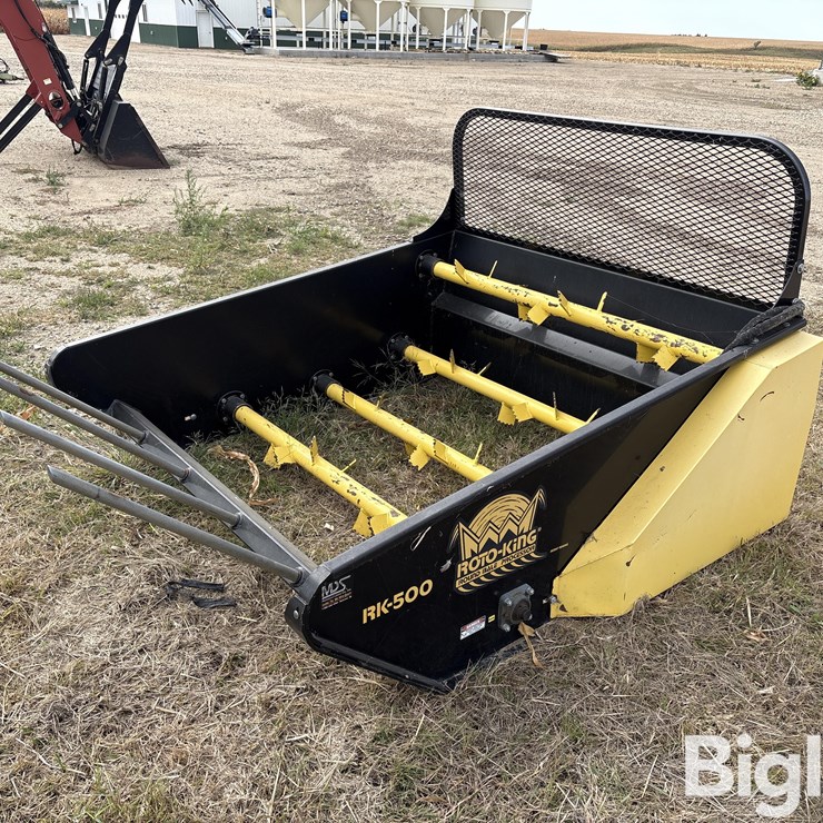 MDS RK-500 Skid Steer Bale Shredder
