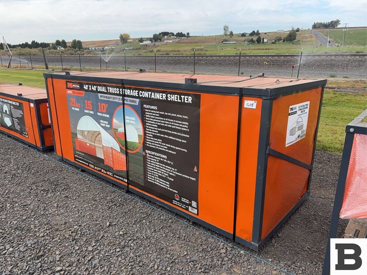 tmg-tmg-dt4041cf-40’x40’-dual-truss-storage-container-shelter-image-2