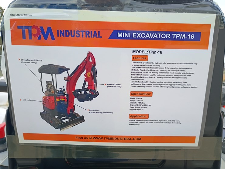 #l57-007-•-2025-tpm-16-mini-excavator-(gasoline)-image-21