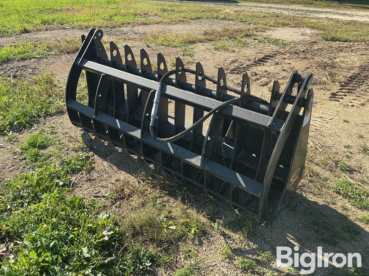 attachments-direct-/-quick-attach-84”-skid-steer-root-grapple-image-1