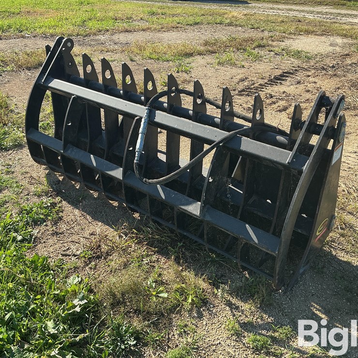 Attachments Direct / Quick Attach 84” Skid Steer Root Grapple