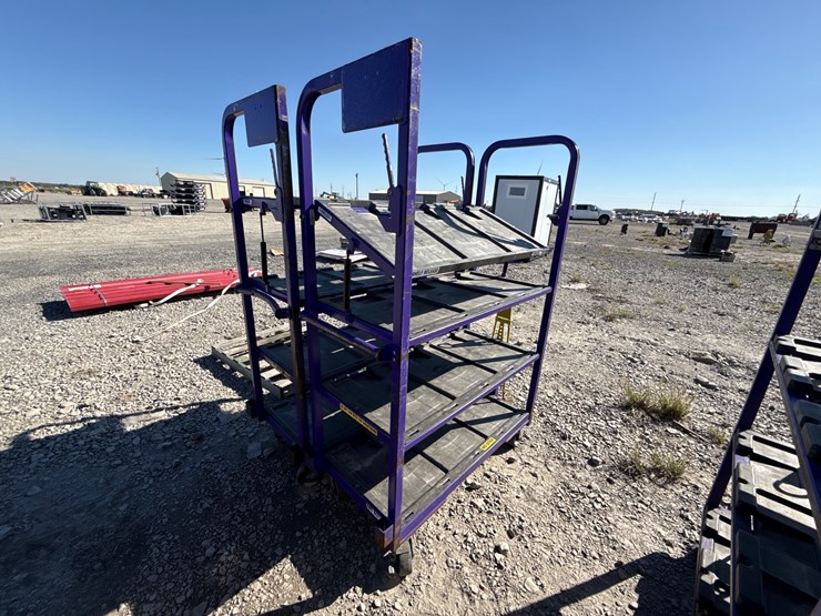 #28423-•-lot-of-(2)-industrial-warehouse-carts-image-4