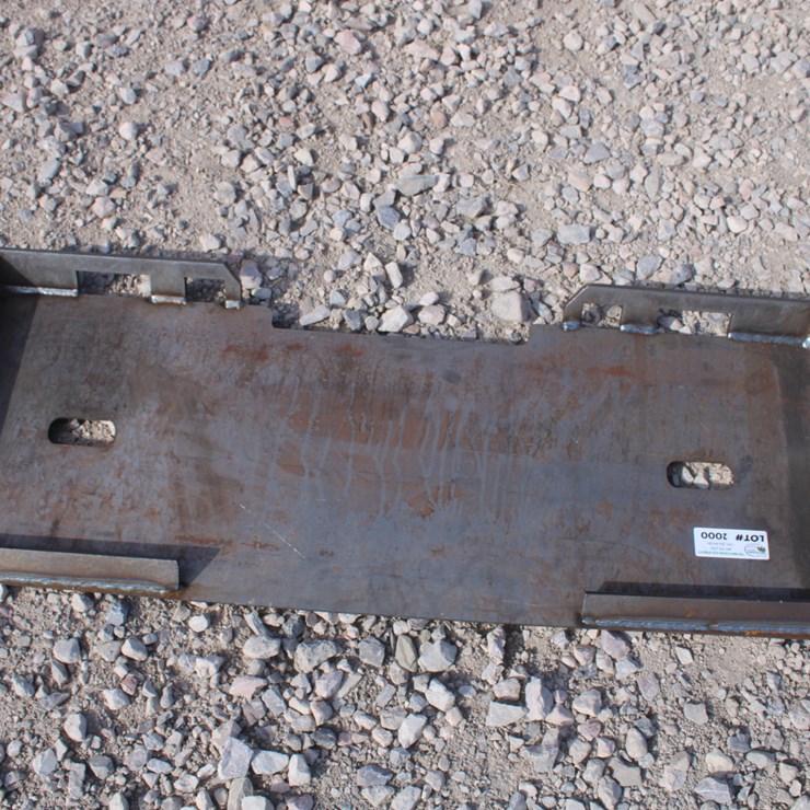 #2000 • 48 Inch Skid Steer Quick Attach Plate
