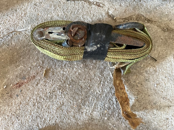 #1074-•-ratchet-straps,-100'-measuring-tape-and-wheel-chock-image-10