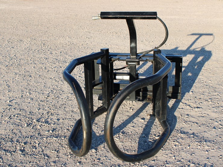 #2098-•-#2098--worksaver-ssbh2072-wrapped-bale-grabber-skid-steer-attach,-like-new-image-8