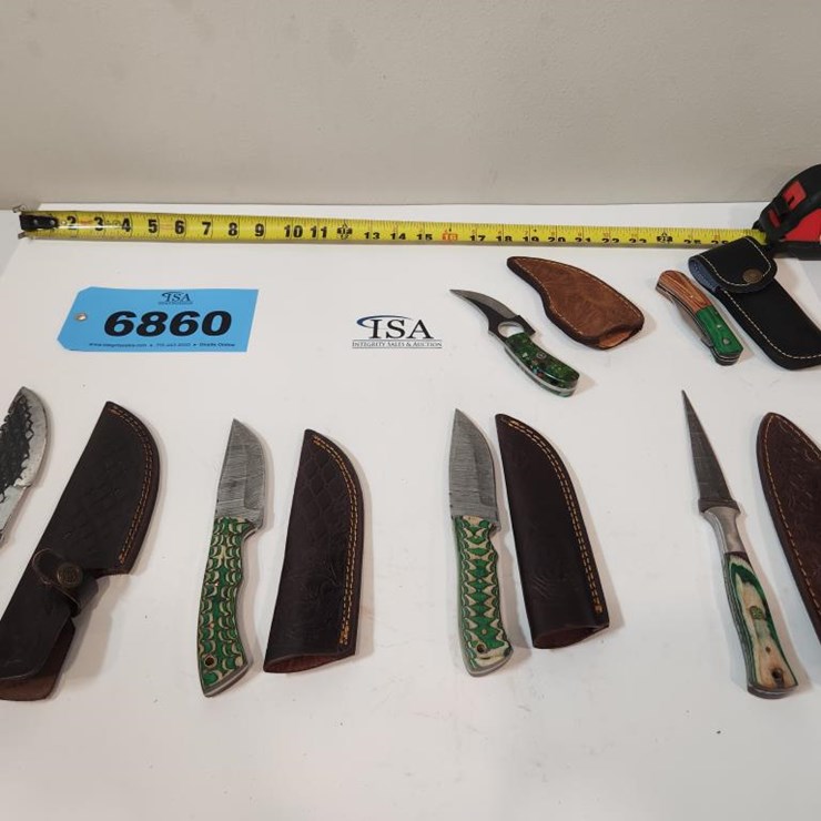 #6860 • (6) Unused Knives