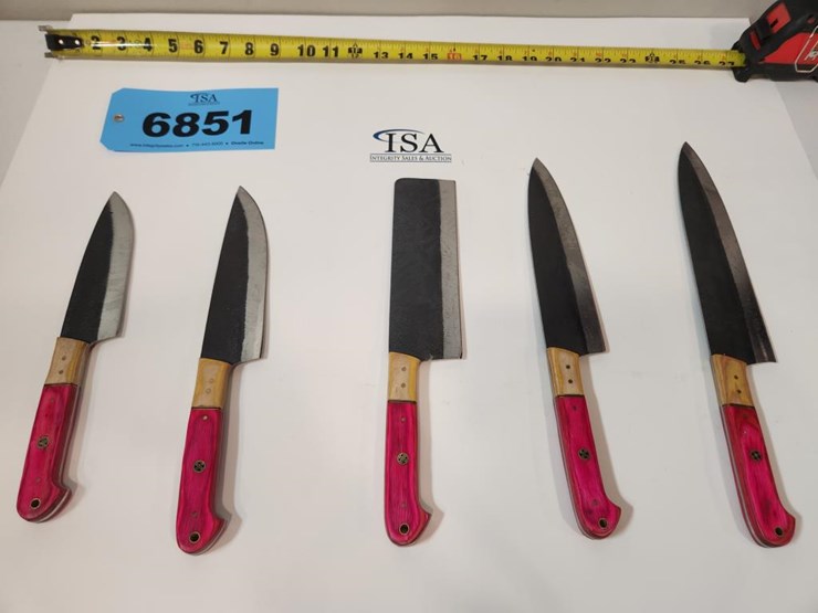 #6851-•-(5)-unused-knives-image-1
