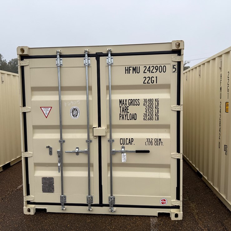 #6905 • 20ft One Trip Container