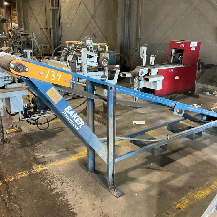 #139 • Baker BLC-O Belt Conveyor