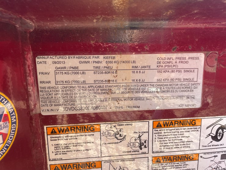 #1016-•-2014-kiefer-38'-tandem-axle-pole-trailer,-(has-title)-image-14