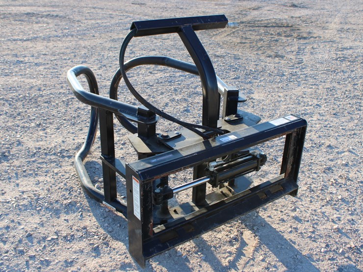 #2098-•-#2098--worksaver-ssbh2072-wrapped-bale-grabber-skid-steer-attach,-like-new-image-3