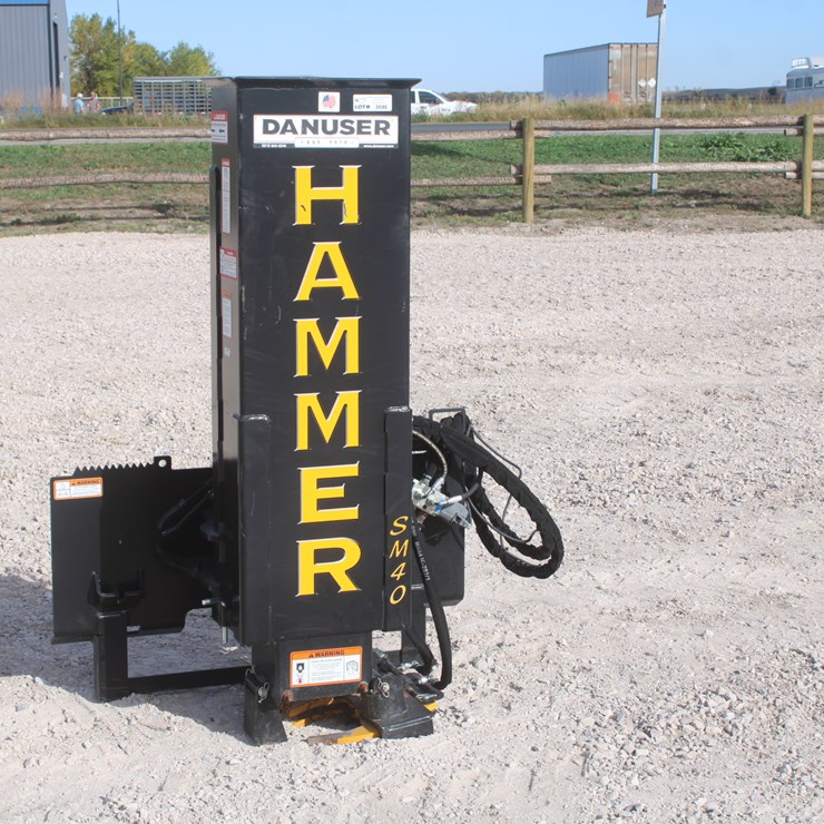 #2035 • #2035 Danuser Hammer SM40 Post Pounder